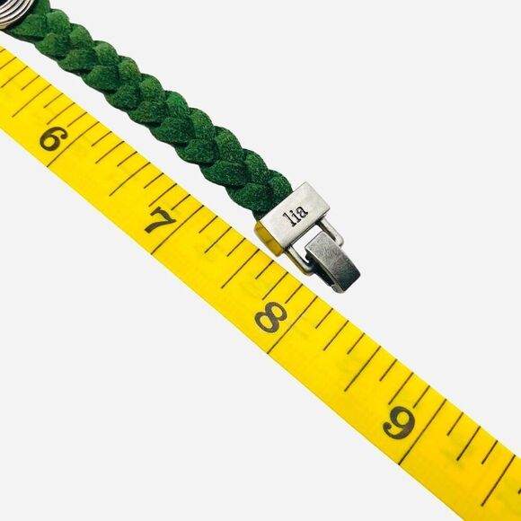 Lia Sophia Confidant Ivy Leather Braided Bracelet - Picture 4 of 10